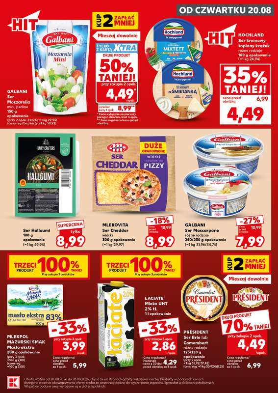 Kaufland - gazetka promocyjna Mocny Start od poniedziałku 24.08 do środy 26.08 - strona 21