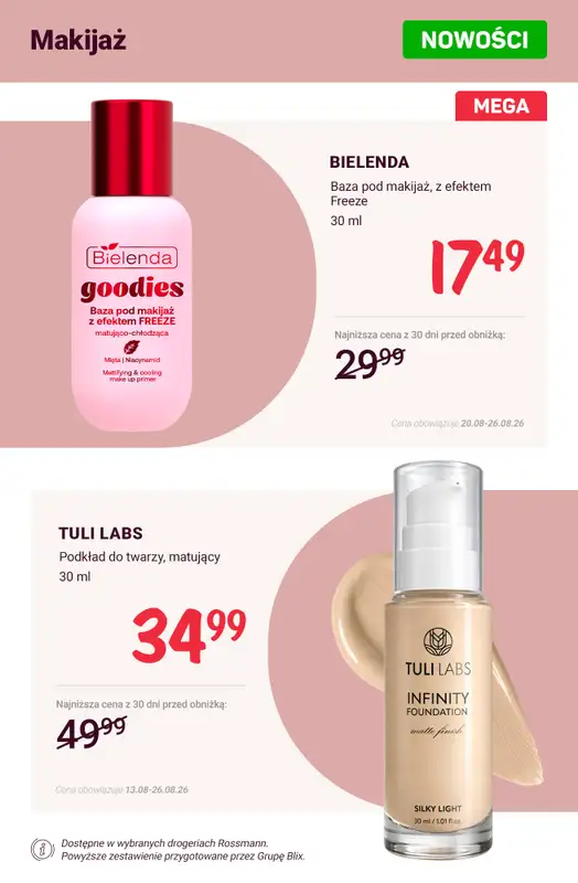 Rossmann - gazetka promocyjna Nowości na promocji! od soboty 22.08 do środy 26.08 - strona 6