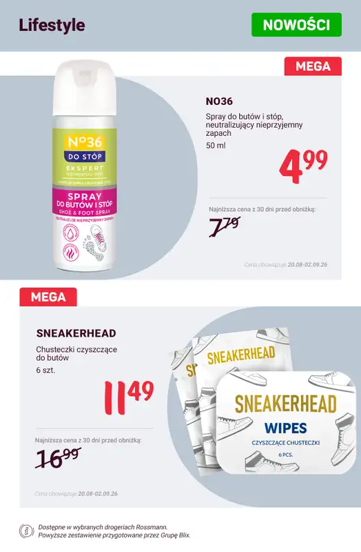 Rossmann - gazetka promocyjna Nowości na promocji! od soboty 22.08 do środy 26.08 - strona 9