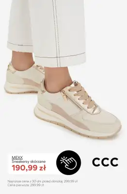 CCC - gazetka promocyjna SALE - damskie sneakersy od soboty 22.08 do poniedziałku 31.08 - strona 6