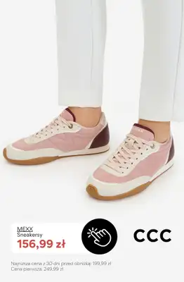CCC - gazetka promocyjna SALE - damskie sneakersy od soboty 22.08 do poniedziałku 31.08 - strona 4