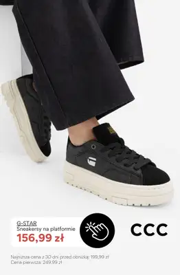 CCC - gazetka promocyjna SALE - damskie sneakersy od soboty 22.08 do poniedziałku 31.08 - strona 3
