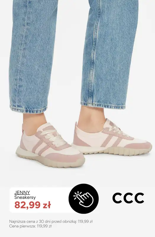 CCC - gazetka promocyjna SALE - damskie sneakersy od soboty 22.08 do poniedziałku 31.08 - strona 2