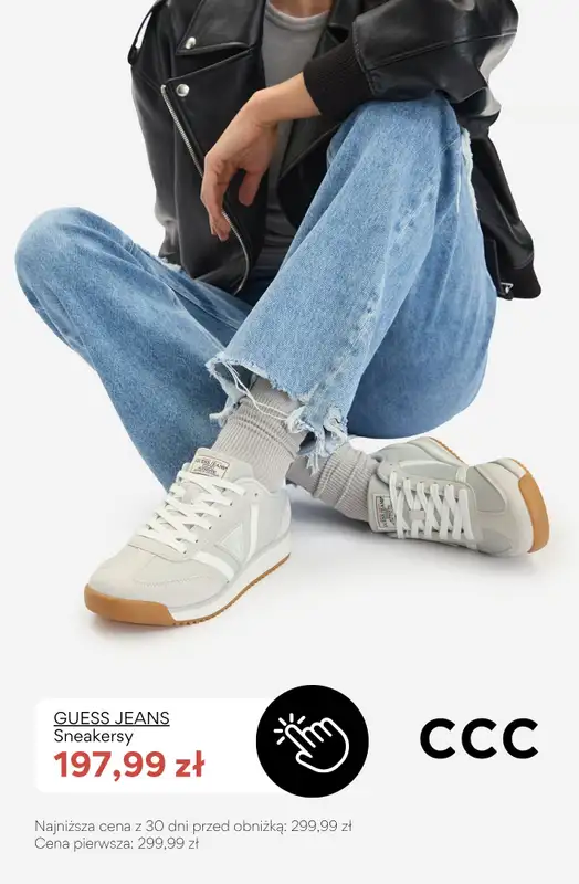 CCC - gazetka promocyjna SALE - damskie sneakersy od soboty 22.08 do poniedziałku 31.08 - strona 8