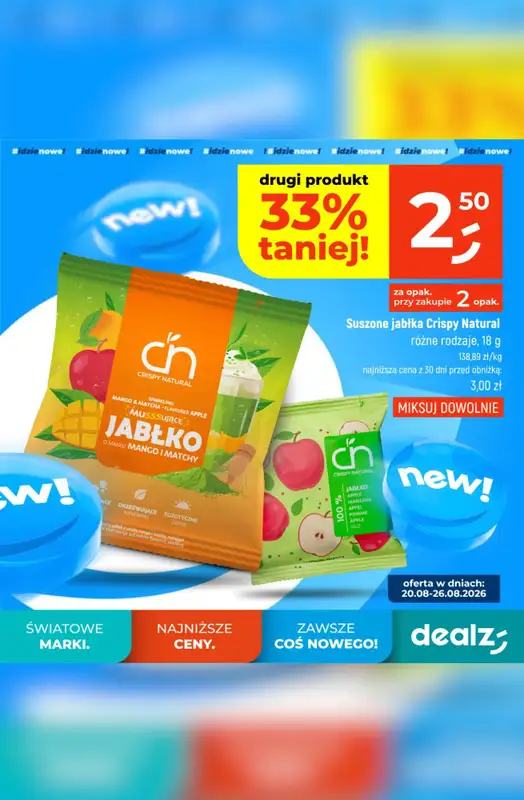 Dealz - gazetka promocyjna Odkryj nowości! od poniedziałku 24.08 do środy 26.08 - strona 8