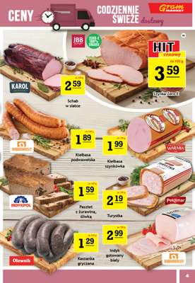 Gram Market - gazetka promocyjna Gazetka od środy 26.08 do wtorku 01.09 - strona 4
