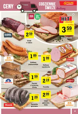 Gram Market - gazetka promocyjna Gazetka od środy 26.08 do wtorku 01.09 - strona 4