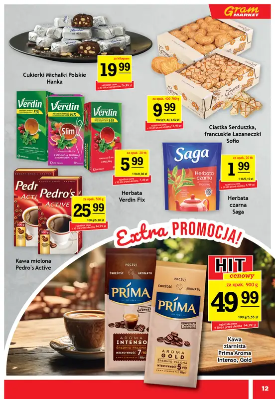 Gram Market - gazetka promocyjna Gazetka od środy 26.08 do wtorku 01.09 - strona 12