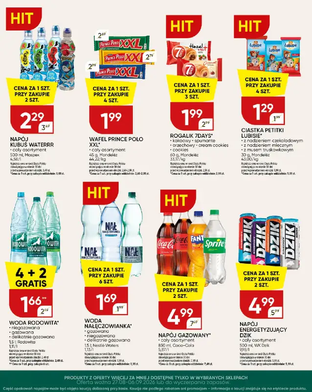 Chata Polska - gazetka promocyjna Więcej za mniej! 27.08-06.09  do niedzieli 06.09 - strona 3