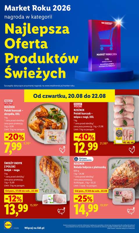 Lidl - gazetka promocyjna Oferta od czwartku od czwartku 20.08 do soboty 22.08 - strona 68