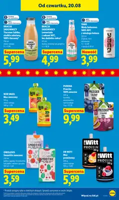 Lidl - gazetka promocyjna Oferta od czwartku od czwartku 20.08 do soboty 22.08 - strona 79