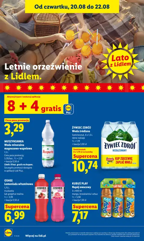 Lidl - gazetka promocyjna Oferta od czwartku od czwartku 20.08 do soboty 22.08 - strona 78