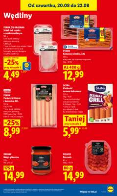 Lidl - gazetka promocyjna Oferta od czwartku od czwartku 20.08 do soboty 22.08 - strona 73