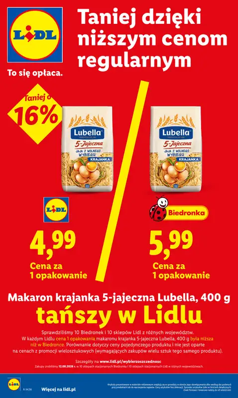 Lidl - gazetka promocyjna Oferta od czwartku od czwartku 20.08 do soboty 22.08 - strona 6