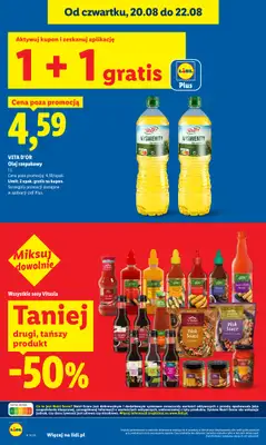 Lidl - gazetka promocyjna Oferta od czwartku od czwartku 20.08 do soboty 22.08 - strona 24