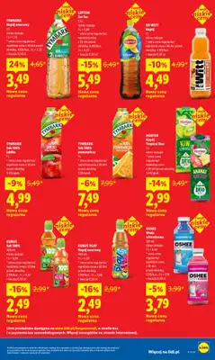 Lidl - gazetka promocyjna Rewolucja Cenowa! od piątku 21.08 do środy 30.09 - strona 5