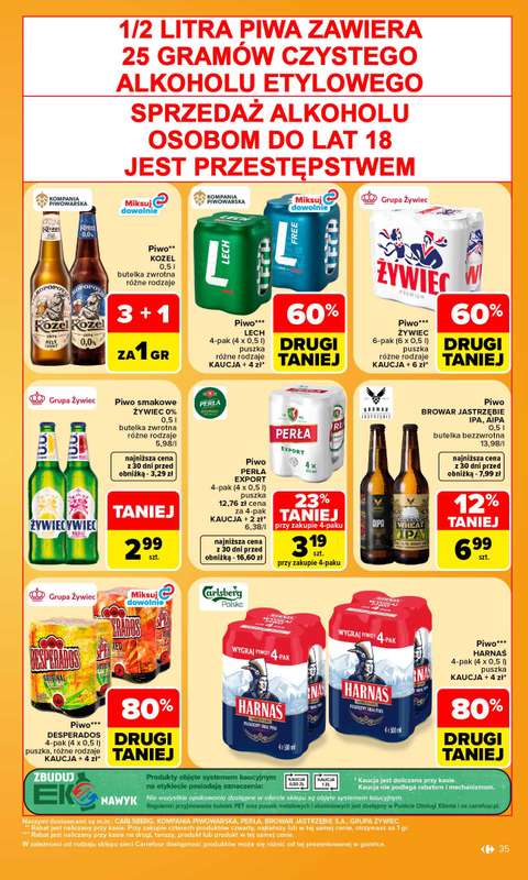 Carrefour - gazetka promocyjna Gazetka Carrefour od poniedziałku od poniedziałku 24.08 do niedzieli 30.08 - strona 37