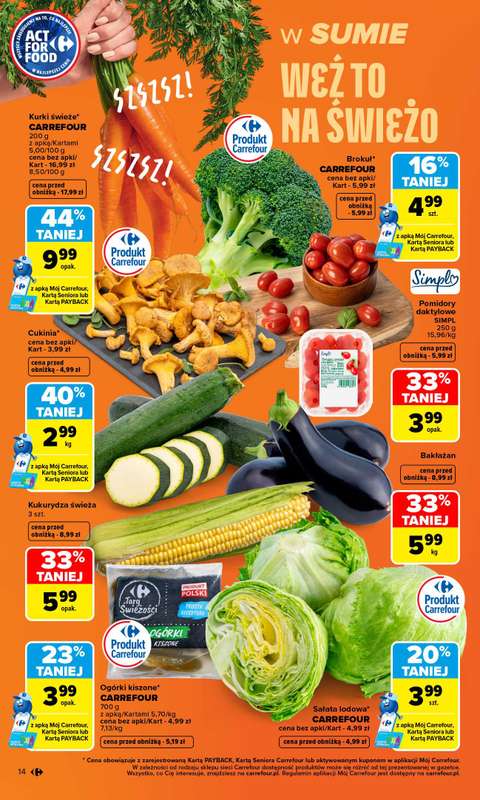 Carrefour - gazetka promocyjna Gazetka Carrefour od poniedziałku od poniedziałku 24.08 do niedzieli 30.08 - strona 16