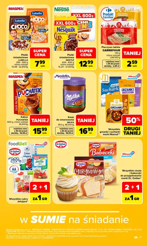 Carrefour - gazetka promocyjna Gazetka Carrefour od poniedziałku od poniedziałku 24.08 do niedzieli 30.08 - strona 29