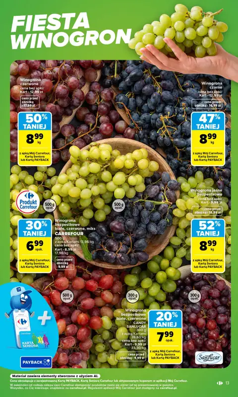 Carrefour - gazetka promocyjna Gazetka Carrefour od poniedziałku od poniedziałku 24.08 do niedzieli 30.08 - strona 15