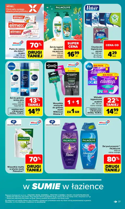 Carrefour - gazetka promocyjna Gazetka Carrefour od poniedziałku od poniedziałku 24.08 do niedzieli 30.08 - strona 39