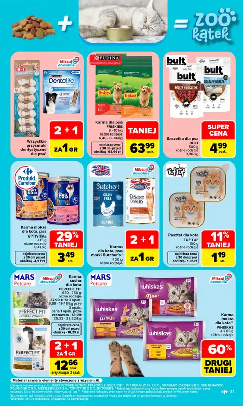 Carrefour - gazetka promocyjna Gazetka Carrefour od poniedziałku od poniedziałku 24.08 do niedzieli 30.08 - strona 33