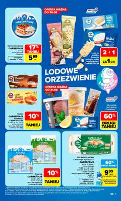 Carrefour - gazetka promocyjna Gazetka Produkt Carrefour najlepsza jakość i cena od poniedziałku 24.08 do soboty 05.09 - strona 5