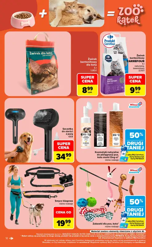 Carrefour - gazetka promocyjna Gazetka w sumie same okazje od poniedziałku 24.08 do soboty 05.09 - strona 10