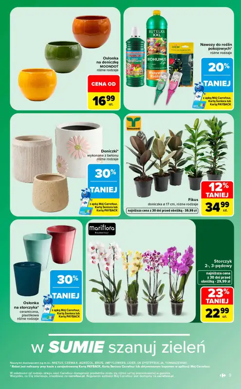 Carrefour - gazetka promocyjna Gazetka w sumie same okazje od poniedziałku 24.08 do soboty 05.09 - strona 9