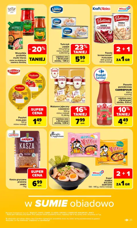 Carrefour Market - gazetka promocyjna Gazetka Carrefour Market od poniedziałku od poniedziałku 24.08 do niedzieli 30.08 - strona 27