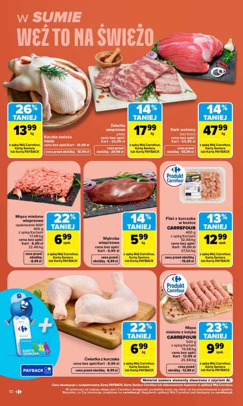 Carrefour Market - gazetka promocyjna Gazetka Carrefour Market od poniedziałku od poniedziałku 24.08 do niedzieli 30.08 - strona 12