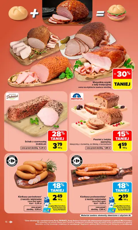 Carrefour Market - gazetka promocyjna Gazetka Carrefour Market od poniedziałku od poniedziałku 24.08 do niedzieli 30.08 - strona 18