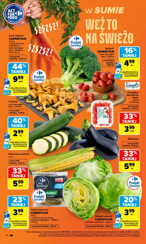 Carrefour Market - gazetka promocyjna Gazetka Carrefour Market od poniedziałku od poniedziałku 24.08 do niedzieli 30.08 - strona 16