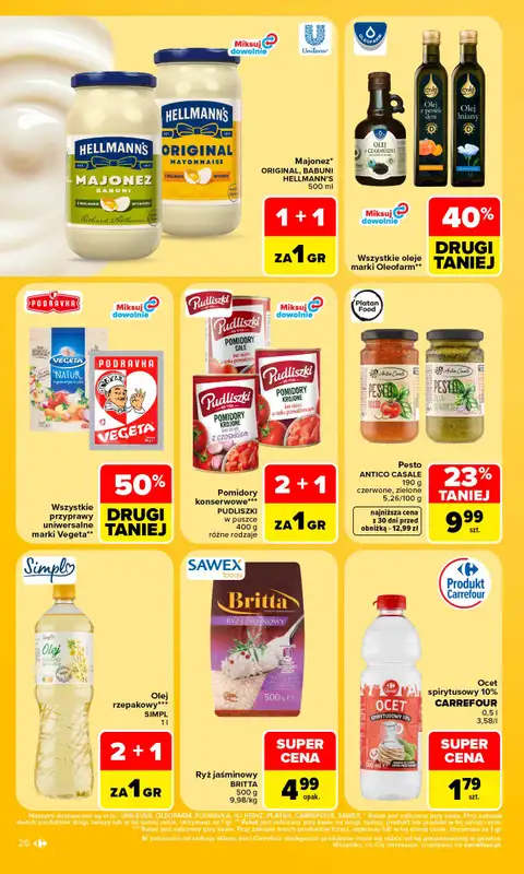 Carrefour Market - gazetka promocyjna Gazetka Carrefour Market od poniedziałku od poniedziałku 24.08 do niedzieli 30.08 - strona 28
