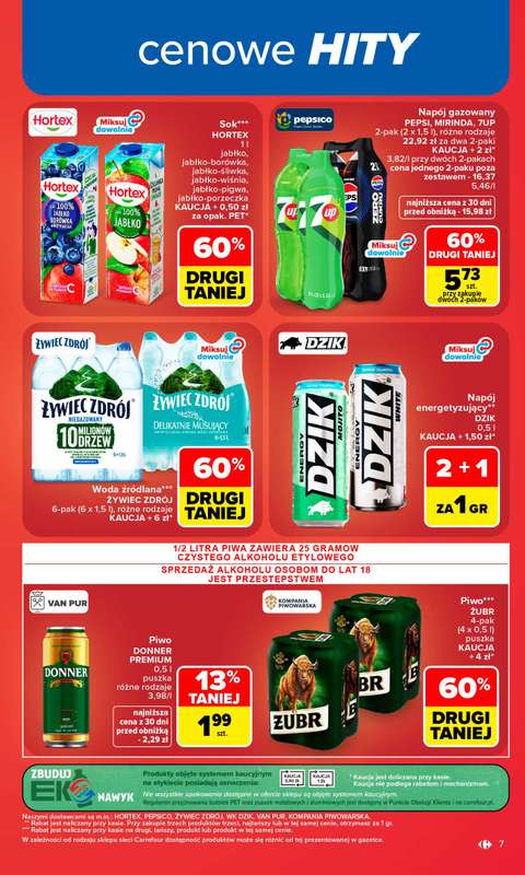 Carrefour Market - gazetka promocyjna Gazetka Carrefour Market od poniedziałku od poniedziałku 24.08 do niedzieli 30.08 - strona 9