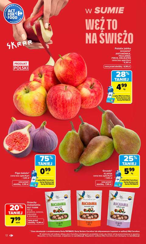 Carrefour Market - gazetka promocyjna Gazetka Carrefour Market od poniedziałku  do niedzieli 30.08 - strona 14