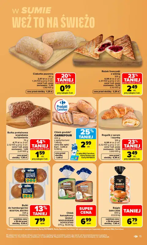 Carrefour Market - gazetka promocyjna Gazetka Carrefour Market od poniedziałku od poniedziałku 24.08 do niedzieli 30.08 - strona 17