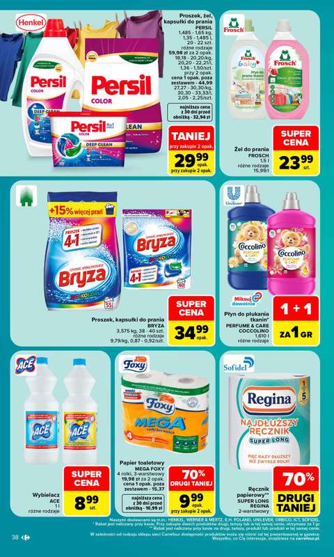 Carrefour Market - gazetka promocyjna Gazetka Carrefour Market od poniedziałku od poniedziałku 24.08 do niedzieli 30.08 - strona 40