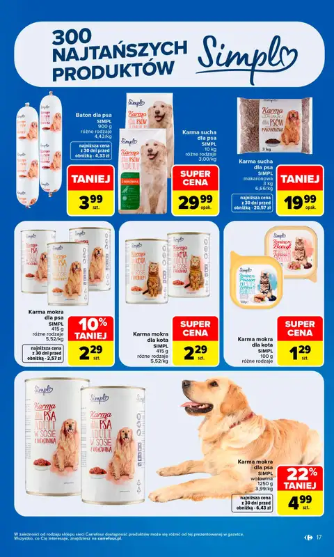 Carrefour Market - gazetka promocyjna Gazetka Produkt Carrefour najlepsza jakość i cena od poniedziałku 24.08 do soboty 05.09 - strona 17