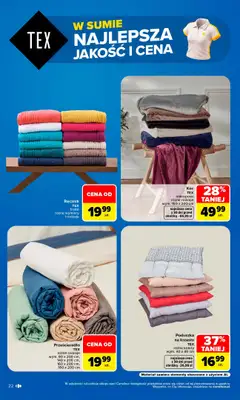 Carrefour Market - gazetka promocyjna Gazetka Produkt Carrefour najlepsza jakość i cena od poniedziałku 24.08 do soboty 05.09 - strona 22