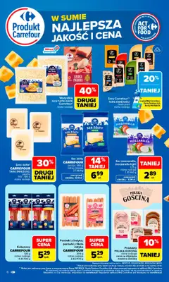 Carrefour Market - gazetka promocyjna Gazetka Produkt Carrefour najlepsza jakość i cena od poniedziałku 24.08 do soboty 05.09 - strona 6
