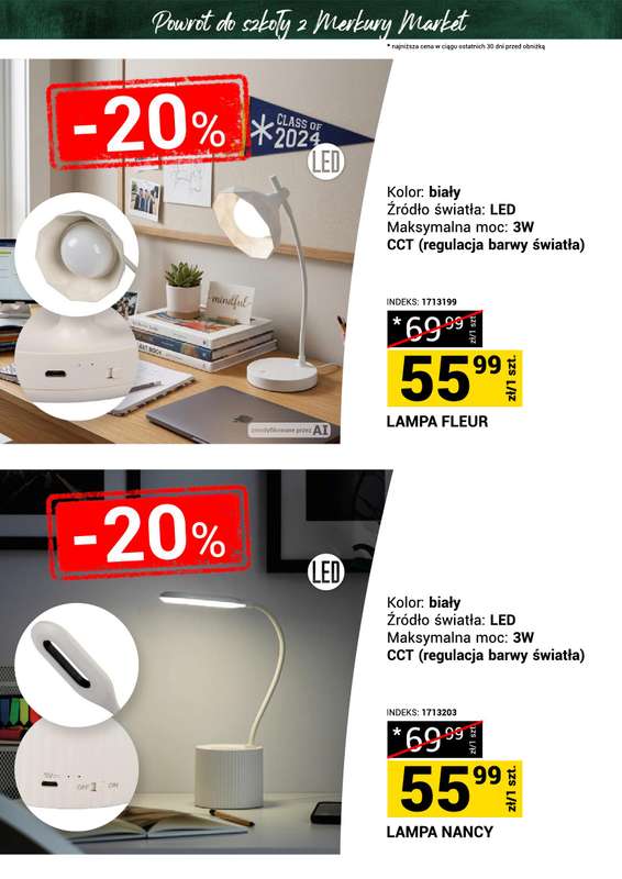 Merkury Market - gazetka promocyjna Gazetka Powrót do szkoły od soboty 22.08 do niedzieli 30.08 - strona 16