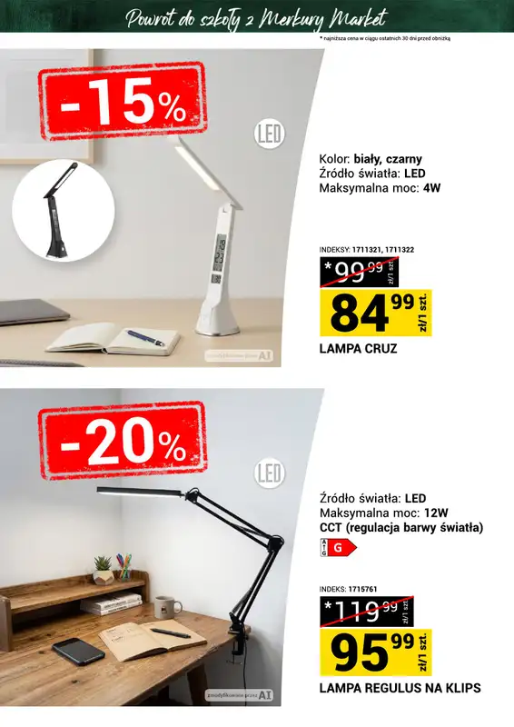 Merkury Market - gazetka promocyjna Gazetka Powrót do szkoły od soboty 22.08 do niedzieli 30.08 - strona 19