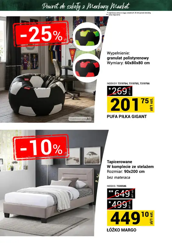 Merkury Market - gazetka promocyjna Gazetka Powrót do szkoły od soboty 22.08 do niedzieli 30.08 - strona 12