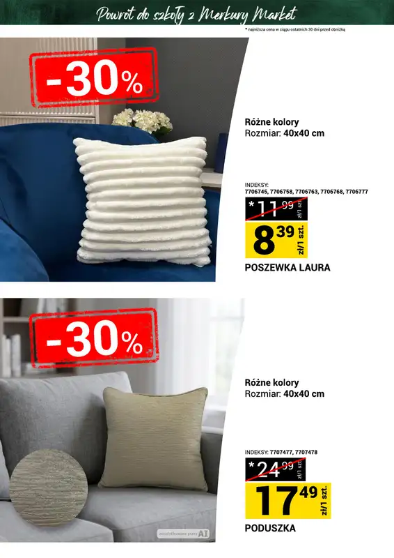 Merkury Market - gazetka promocyjna Gazetka Powrót do szkoły od soboty 22.08 do niedzieli 30.08 - strona 6