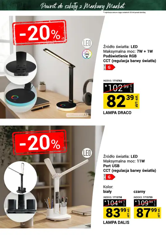 Merkury Market - gazetka promocyjna Gazetka Powrót do szkoły od soboty 22.08 do niedzieli 30.08 - strona 18
