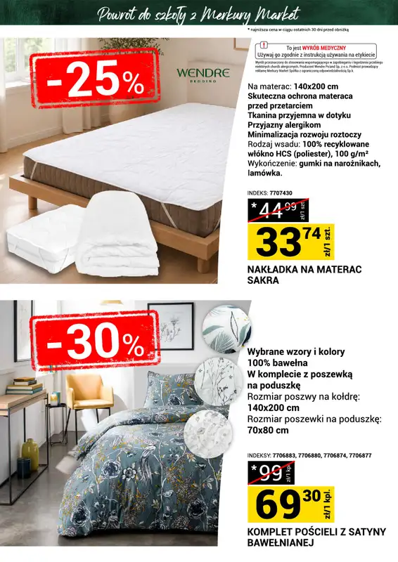 Merkury Market - gazetka promocyjna Gazetka Powrót do szkoły od soboty 22.08 do niedzieli 30.08 - strona 5