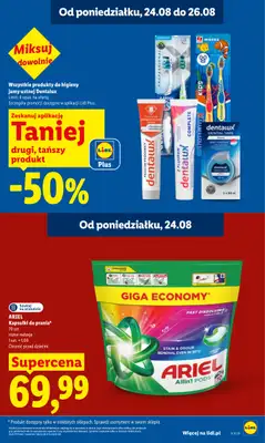 Lidl - gazetka promocyjna Oferta od poniedziałku od poniedziałku 24.08 do środy 26.08 - strona 25
