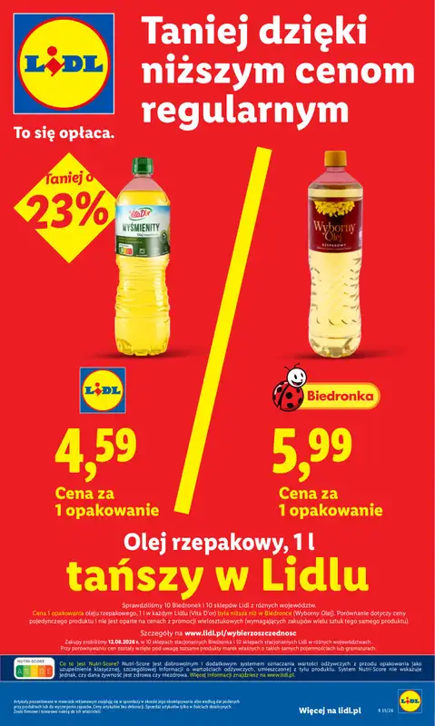 Lidl - gazetka promocyjna Oferta od poniedziałku od poniedziałku 24.08 do środy 26.08 - strona 3