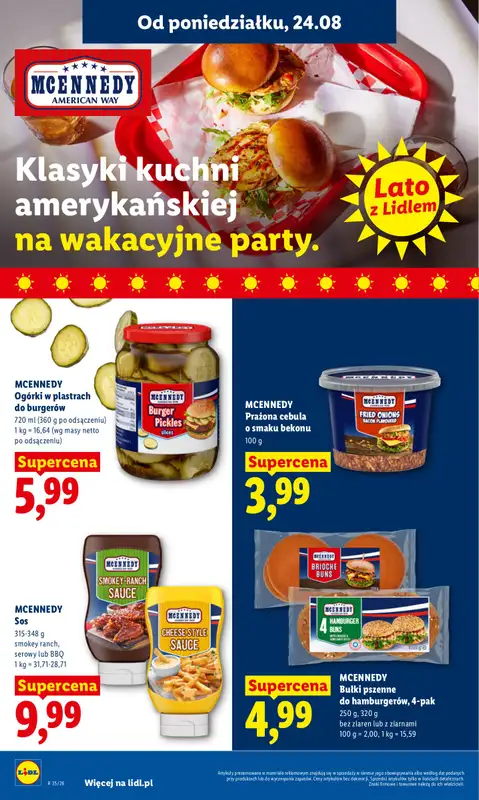 Lidl - gazetka promocyjna Oferta od poniedziałku od poniedziałku 24.08 do środy 26.08 - strona 56